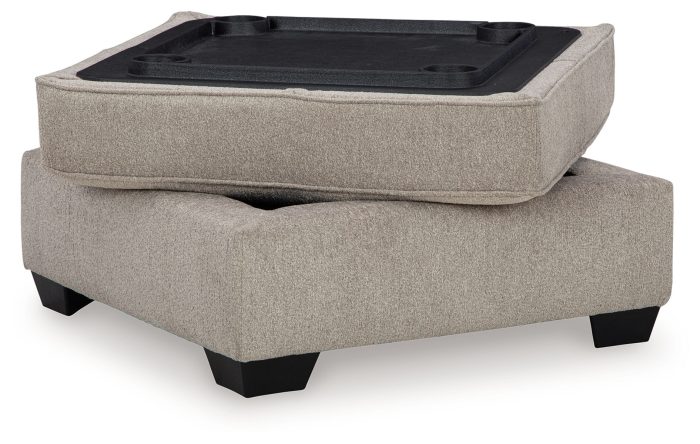 Claireah - Umber - Ottoman With Storage - Image 4