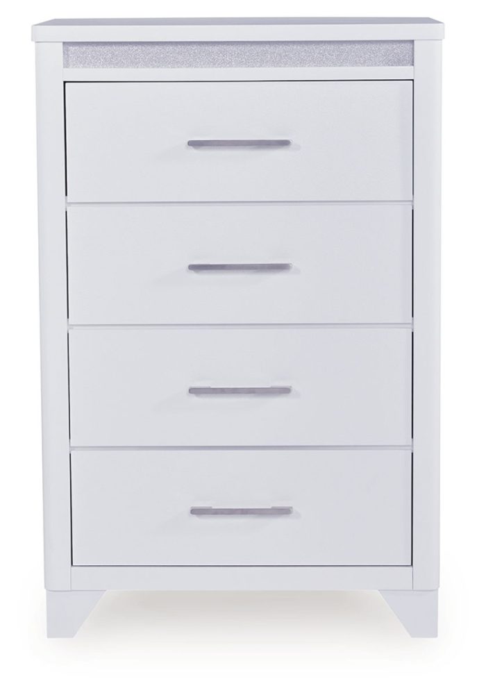 Jarlee - White - Four Drawer Chest - Image 2