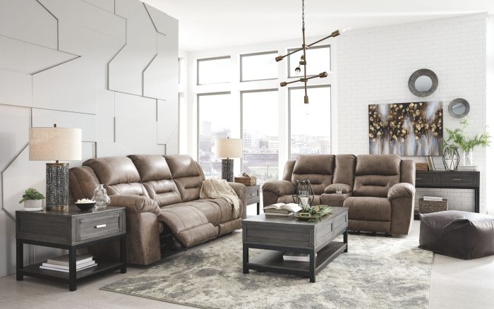 Stoneland - Reclining Living Room Set - Image 8