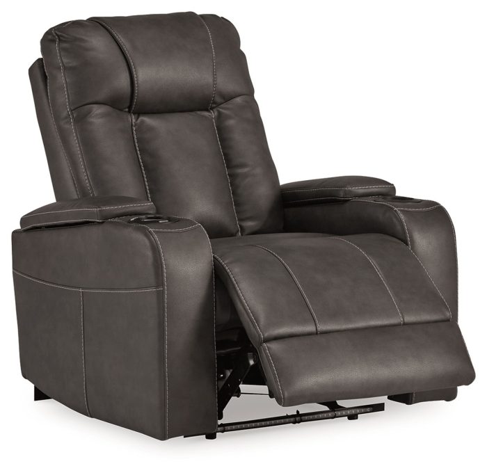 Feazada - Power Recliner With Adj Headrest - Image 2
