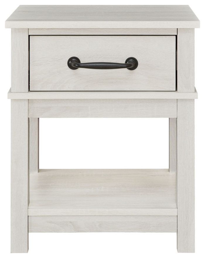 Dorrinson - White - One Drawer Night Stand - Image 3