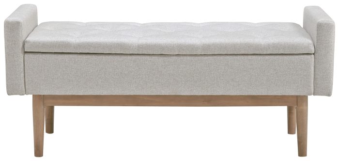 Briarson - Beige / Brown - Storage Bench - Image 2