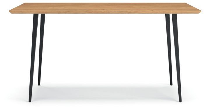 Gretlynn - Black / Natural - Rectangular Dining Room Table - Image 4