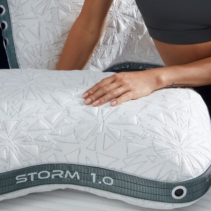 Storm Cuddle - Curve Pillow - Image 3