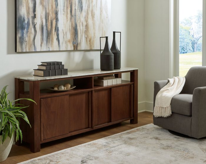 Tobinville - Dark Brown - Accent Cabinet - Image 3