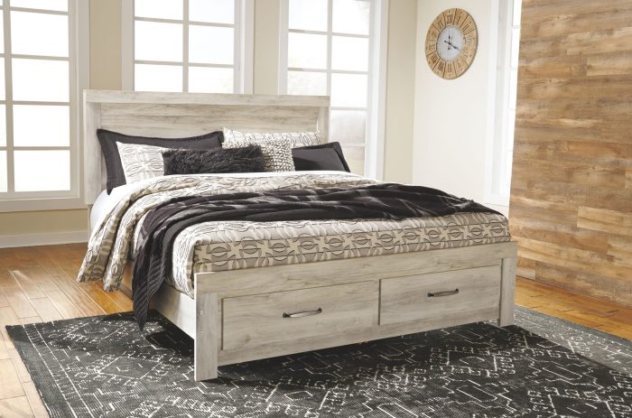 Bellaby - Dresser, Mirror, Platform Bed With Storage Drawers Set - Image 5