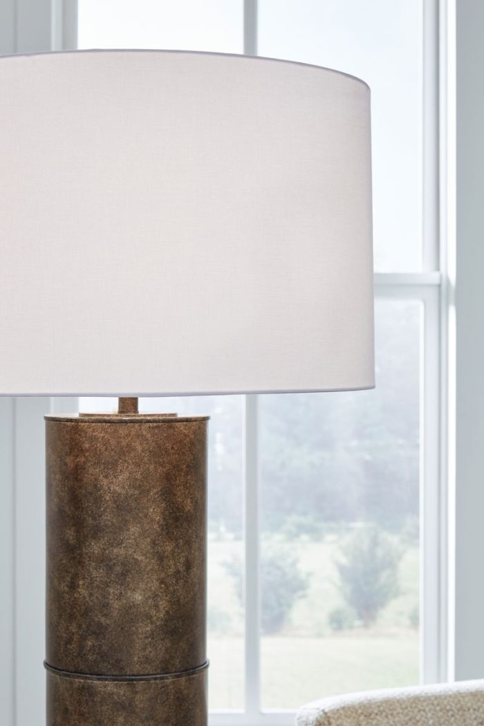Jebson - Dark Bronze Finish - Metal Floor Lamp - Image 2