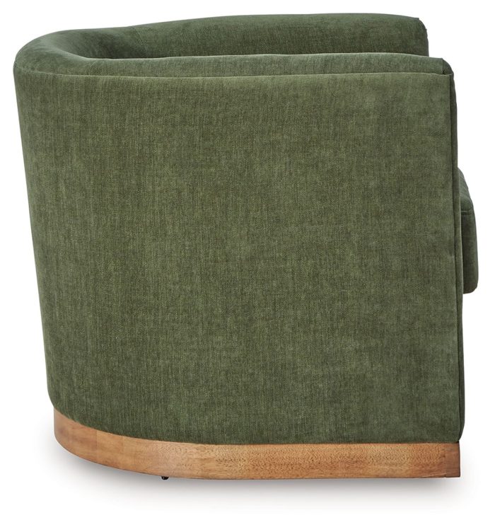 Jersonlow - Forest Green - Swivel Chair - Image 3