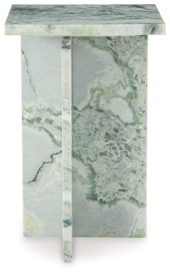 Deaconwell - White / Green - Accent Table - Image 4