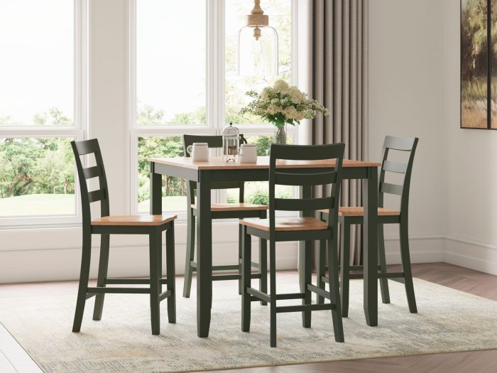 Gesthaven - Dining Room Counter Table Set - Image 8