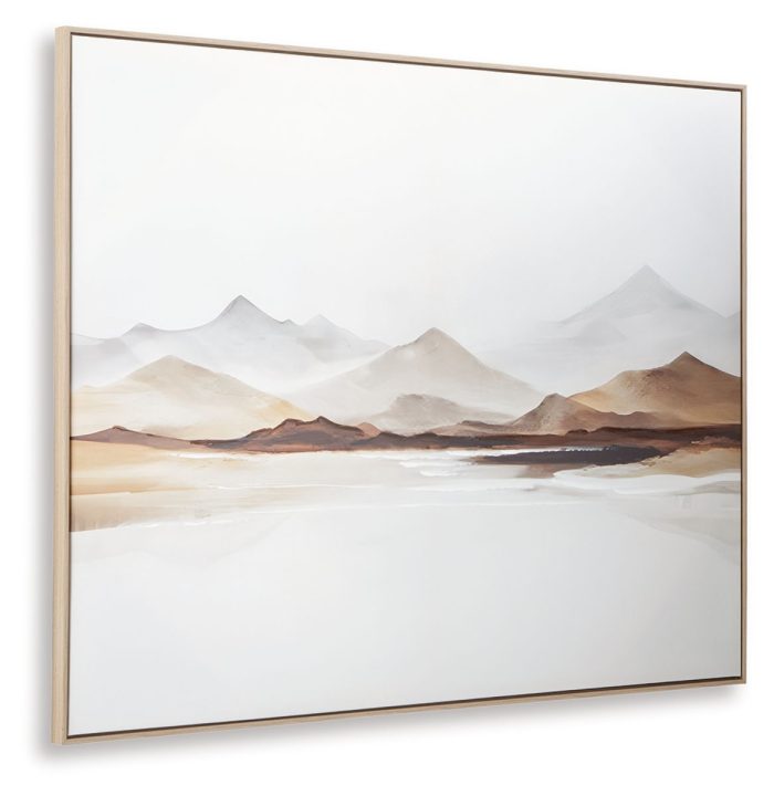 Karalen - White / Gray / Brown - Wall Art - Image 3