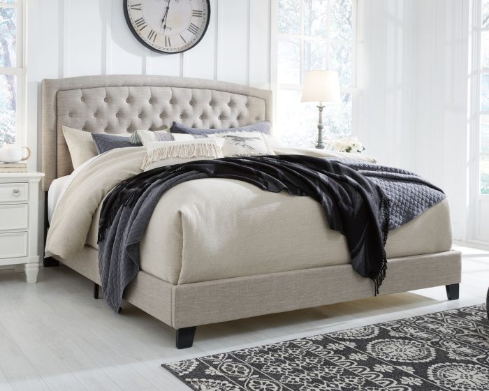 Jerary - Arched Upholstered Bed - Image 3