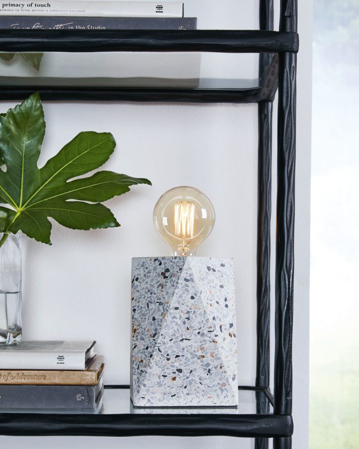 Maywick - White - Concrete Table Lamp - Image 3