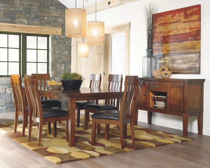Ralene - Medium Brown - Dining Room Server - Image 4