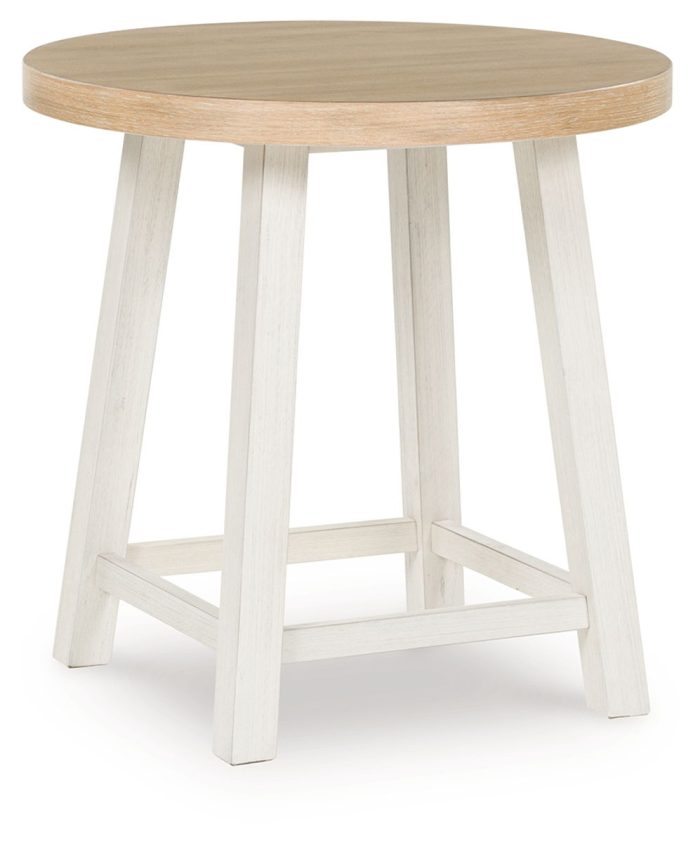 Fawndell - Antique White / Brown - Occasional Table Set (Set of 3) - Image 2