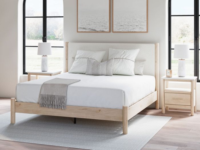 Cadmori - Upholstered Panel Bed - Image 5