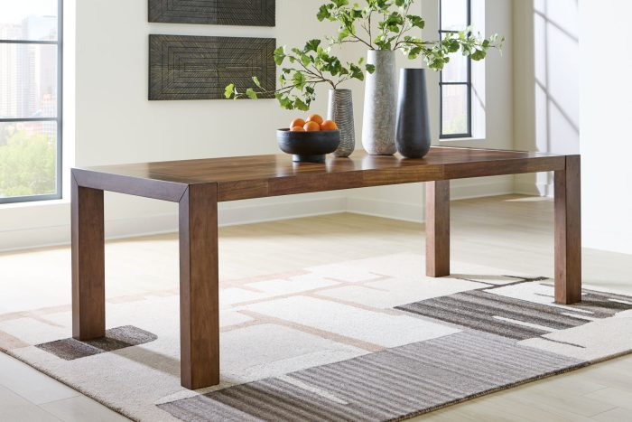 Kraeburn - Brown - Rectangular Dining Room Table - Image 2