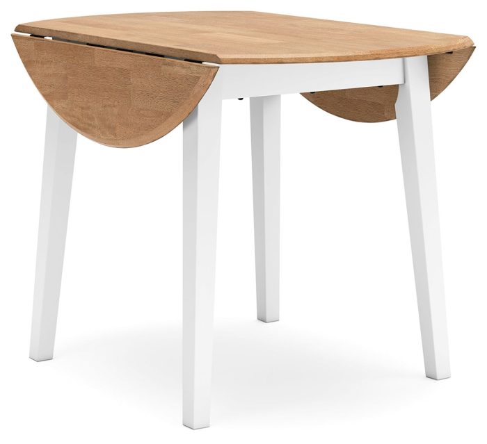 Gesthaven - Round Dining Room Drop Leaf Table - Image 6