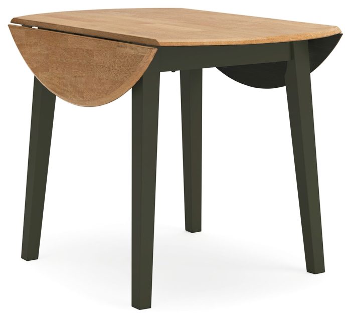 Gesthaven - Round Dining Room Drop Leaf Table - Image 10
