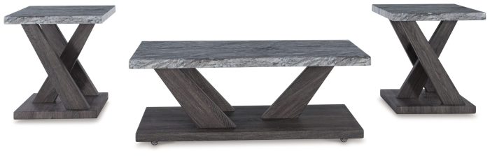 Bensonale - Brown / Gray - Occasional Table Set (Set of 3) - Image 3