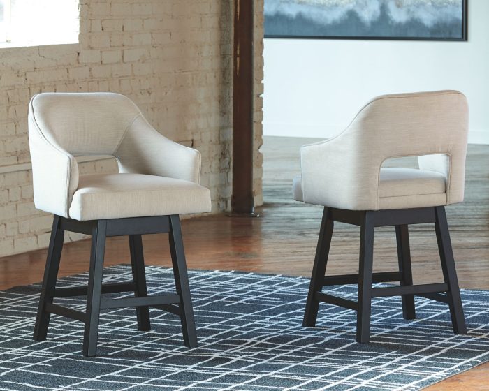 Tallenger - Upholstered Swivel Barstool (Set of 2) - Image 6