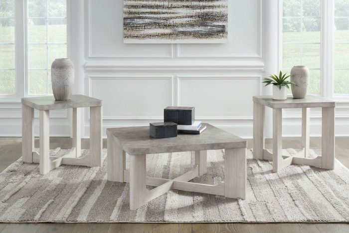 Garnilly - Whitewash - Occasional Table Set (Set of 3) - Image 3