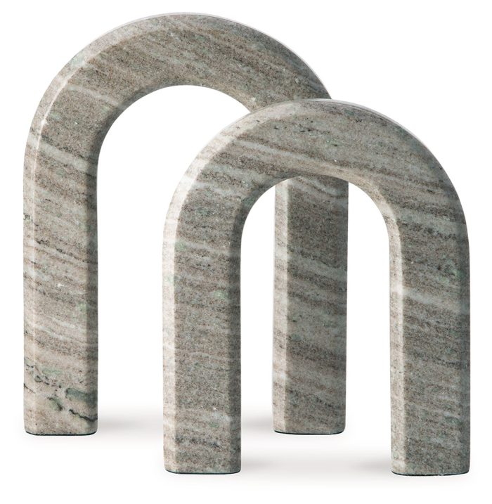 Keithton - Taupe - Sculpture Set (Set of 2) - Image 3
