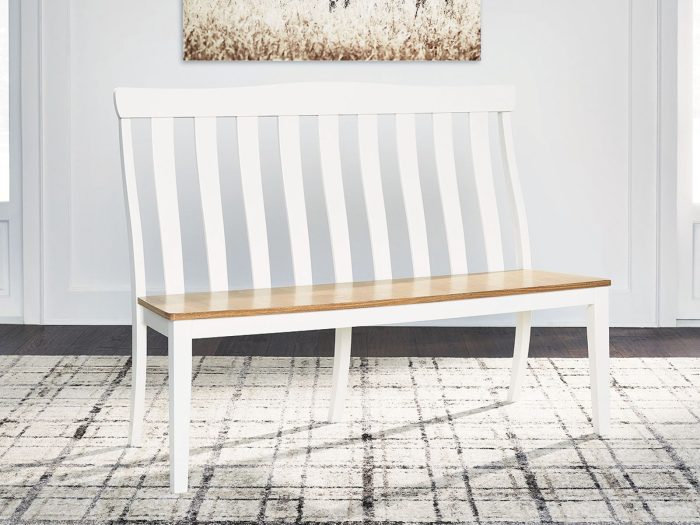 Ashbryn - White / Natural - Double Dining Chair - Image 2