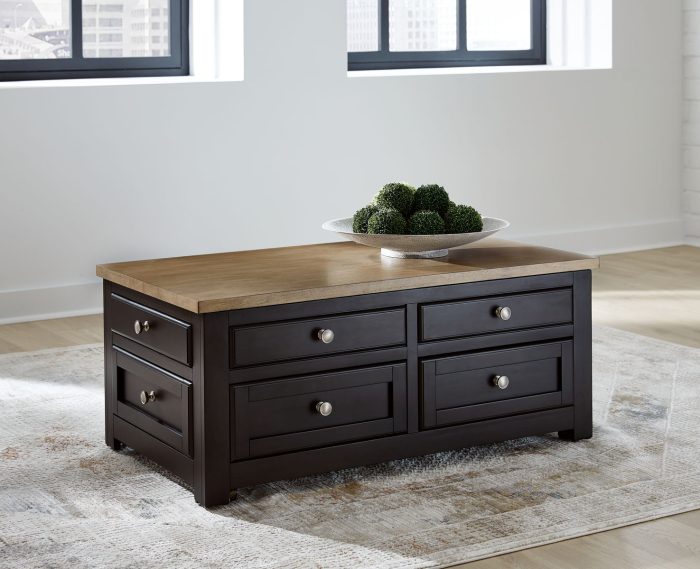 Drazmine - Brown - Lift Top Cocktail Table - Image 2