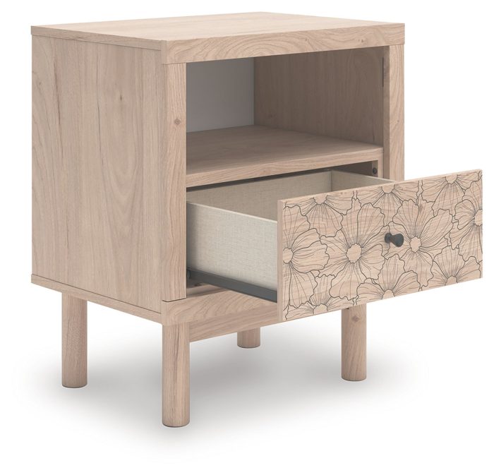 Arloster - Tan - One Drawer Night Stand - Image 4