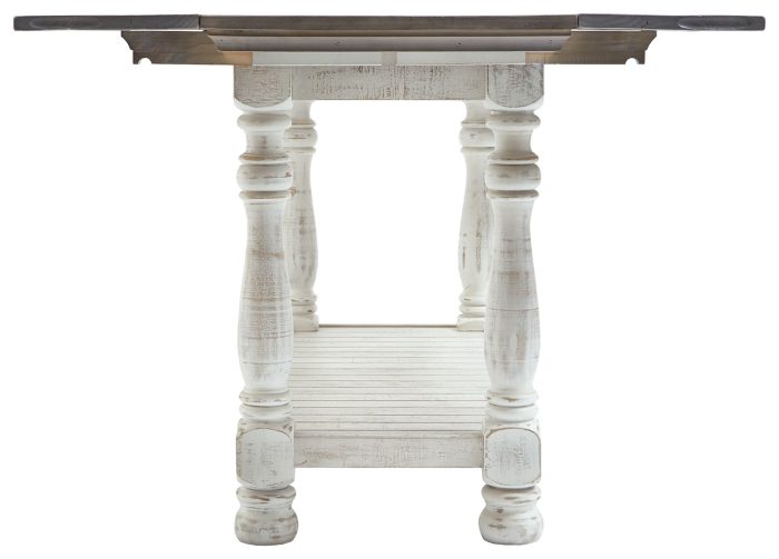 Havalance - Gray / White - Flip Top Sofa Table - Image 2