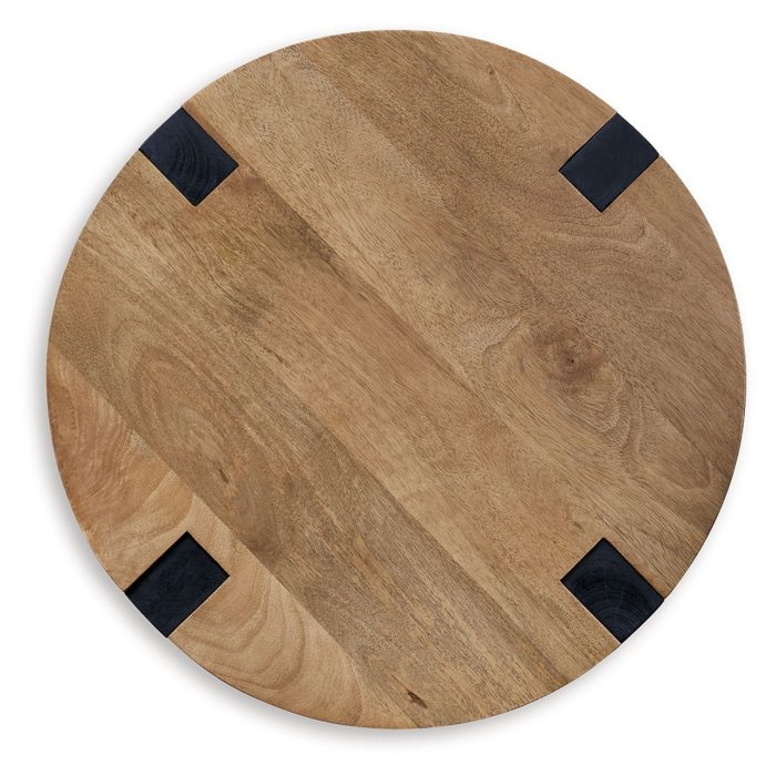 Hanneforth - Brown - Round End Table - Image 2