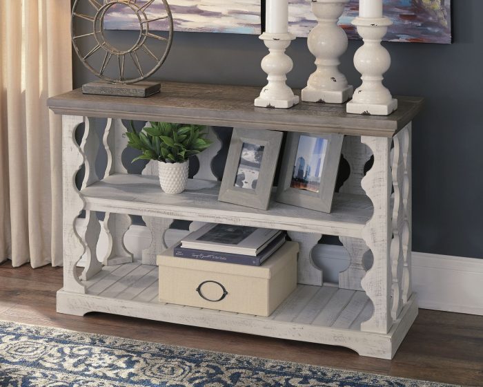 Havalance - Gray / White - Console Sofa Table - Image 3