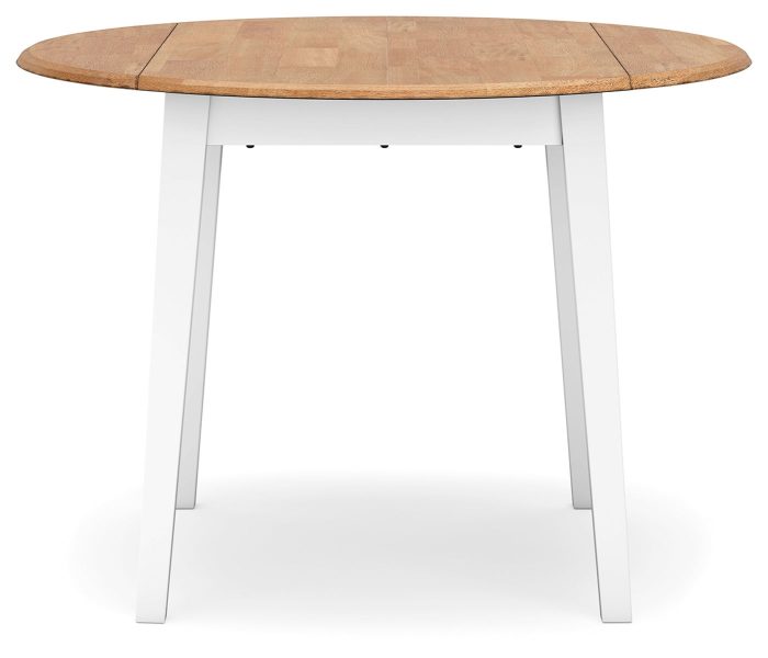Gesthaven - Round Dining Room Drop Leaf Table - Image 3