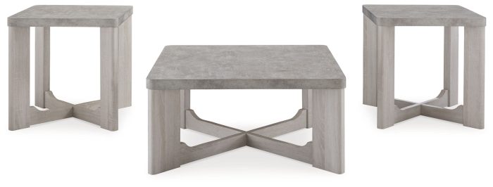 Garnilly - Whitewash - Occasional Table Set (Set of 3) - Image 2