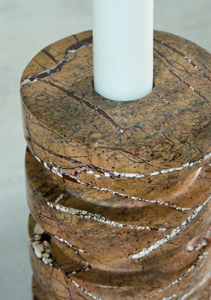 Emsleyfield - Tan - Candle Holder Set (Set of 2) - Image 4