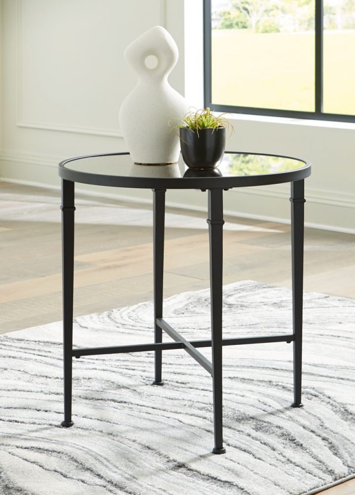 Cadeburg - Black - Accent Table - Image 3
