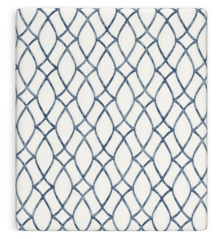 12 Inch Chime Elite 2.0 - White / Blue - California King Mattress - Image 4