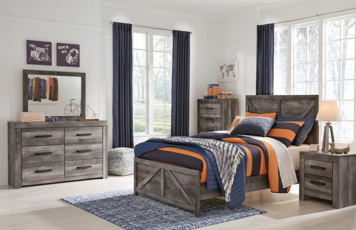 Wynnlow - Crossbuck Panel Bed - Image 5