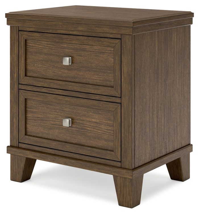 Shawbeck - Medium Brown - Two Drawer Night Stand - Image 3