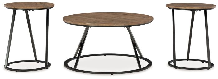 Cassbryn - Brown / Black - Occasional Table Set (Set of 3) - Image 2