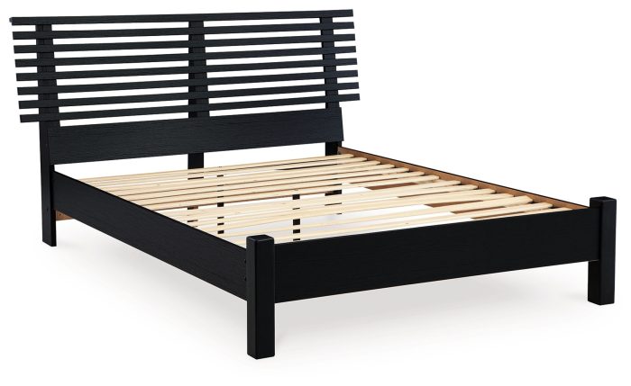 Danziar - Slat Panel Bed With Low Footboard - Image 2