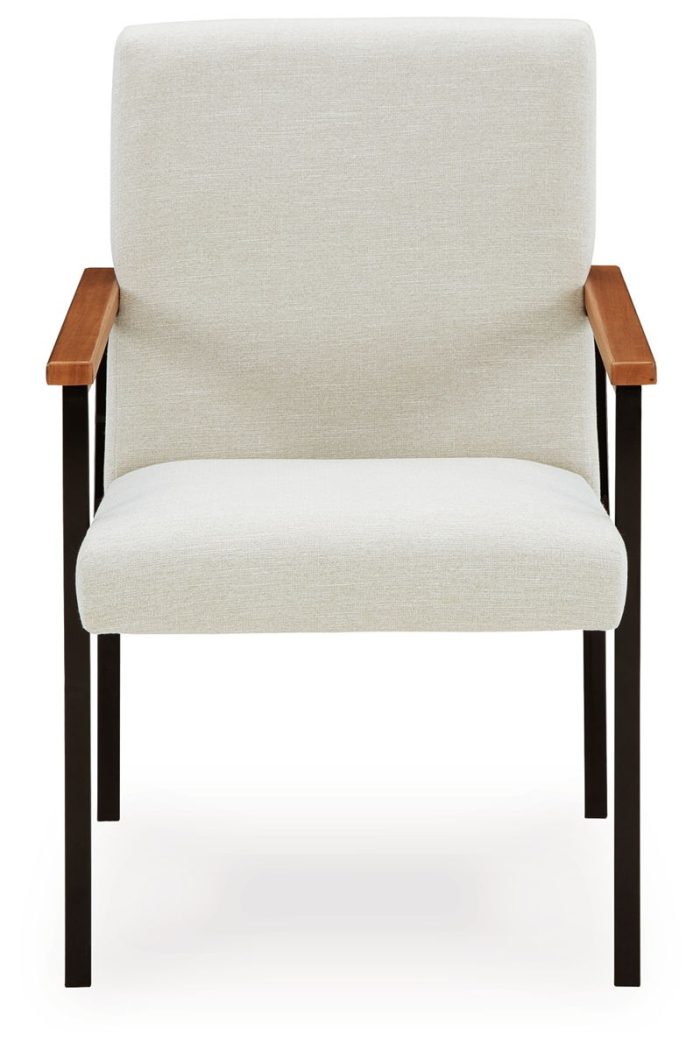 Dressonni - Brown - Dining Upholstered Arm Chair (Set of 2) - Image 2