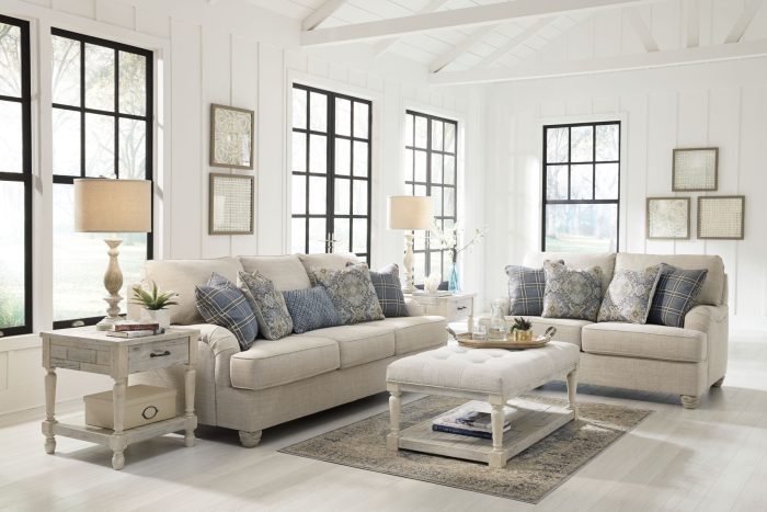 Traemore - Pearl Silver - Loveseat - Image 4