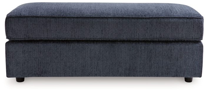 Albar Place - Cobalt - Oversized Accent Ottoman - Image 3