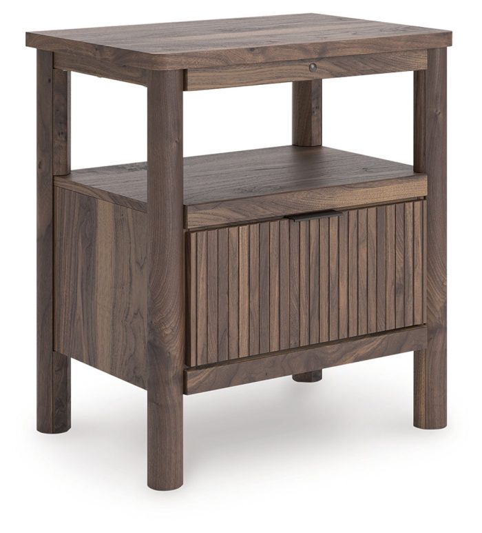 Pamytta - Brown - One Drawer Night Stand - Image 2