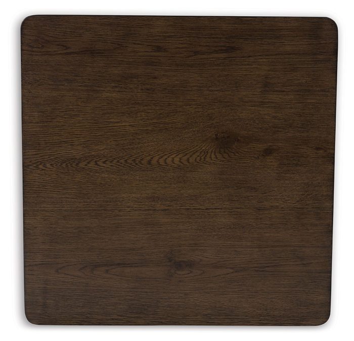 Veramond - Dark Brown - Square Cocktail Table - Image 3