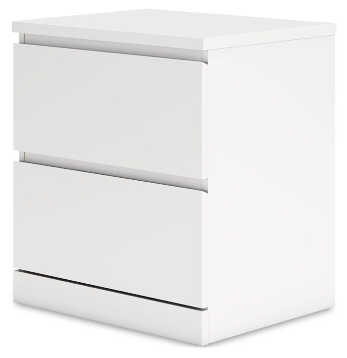 Onita - White - Two Drawer Night Stand - Image 4