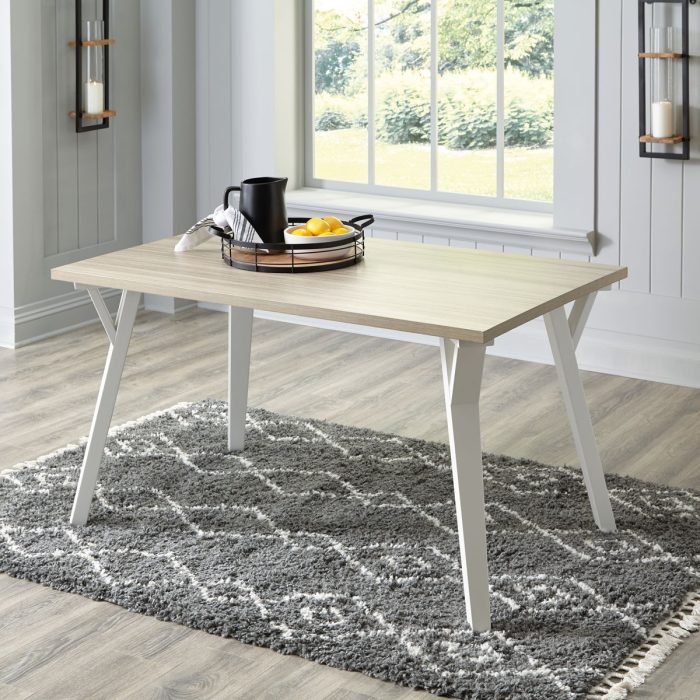 Grannen - White - Rectangular Dining Room Table - Image 2