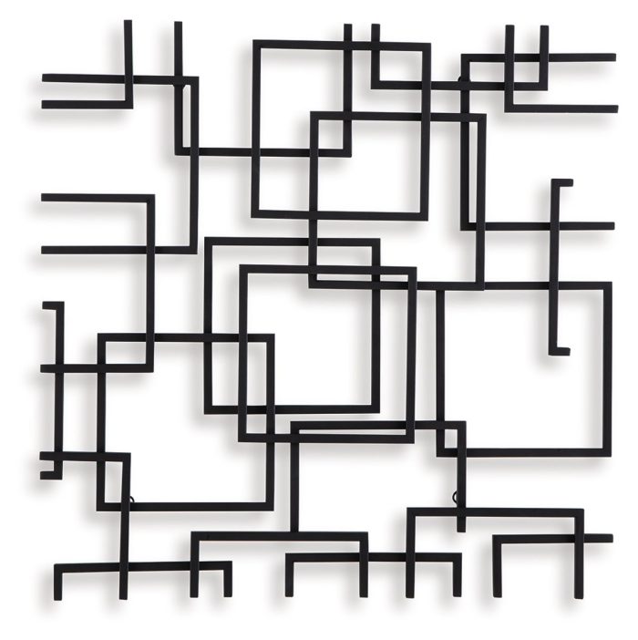 Aadanton - Black - Wall Decor